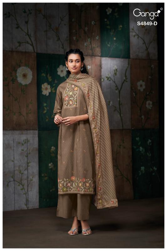 Ganga pazellea 4849 wholesale dress material valsad